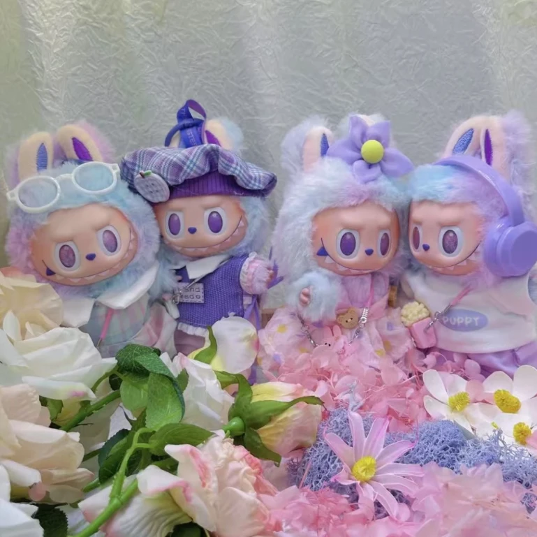 【全身布布+娃衣或包挂】3代毛绒拉布DIY潮玩手办（代拆）盲盒拍