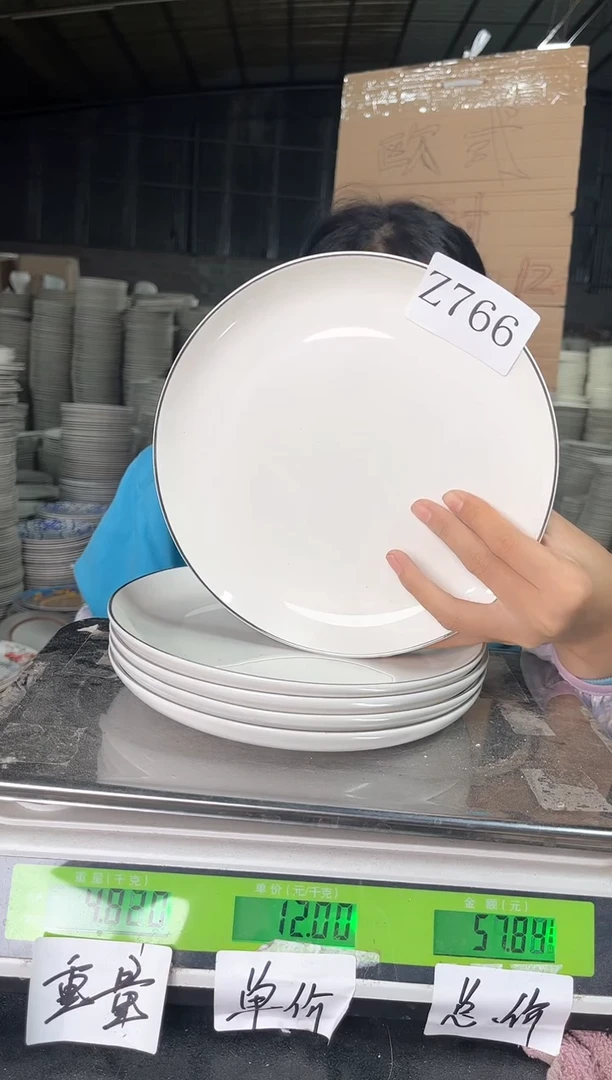 【闪购商品】搪瓷Z766  8.5寸  5个