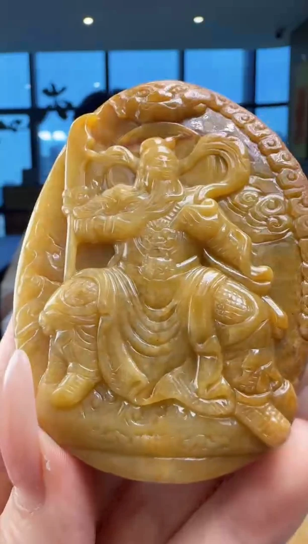翡翠未镶嵌颈饰YJ@@960Q3J19353