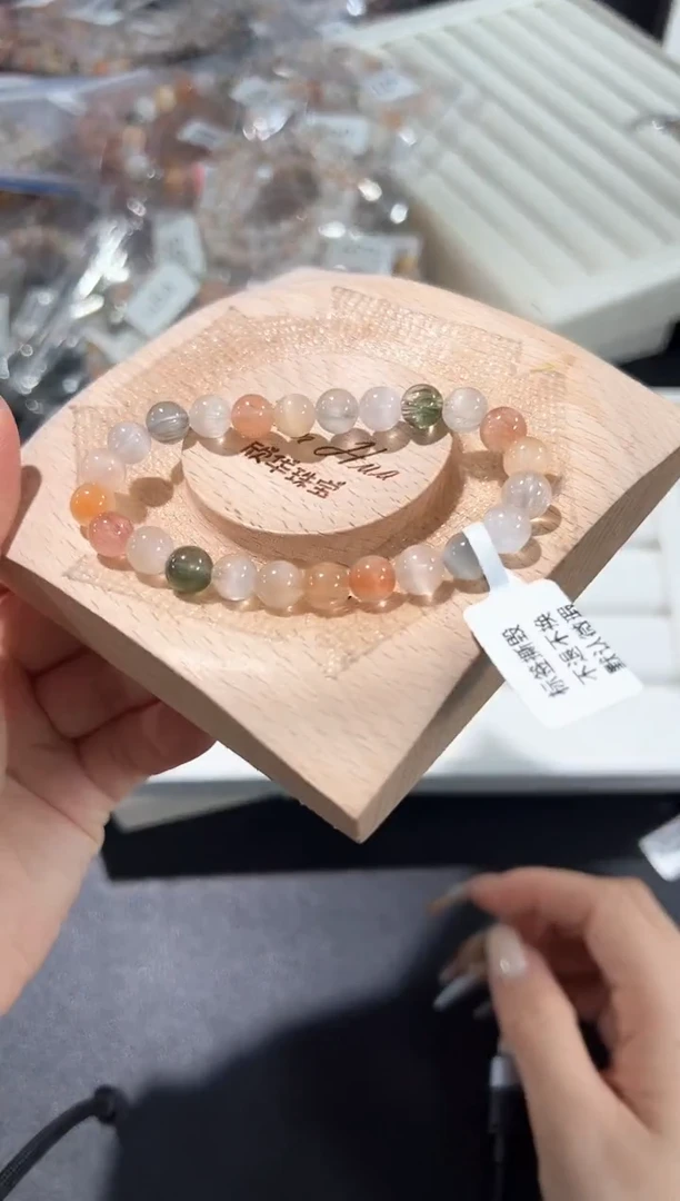 未镶嵌手串水晶55u多样性发其一【1条】默认微瑕