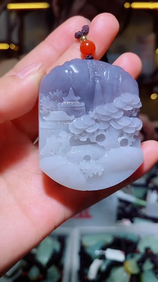 和田玉未镶嵌颈饰1