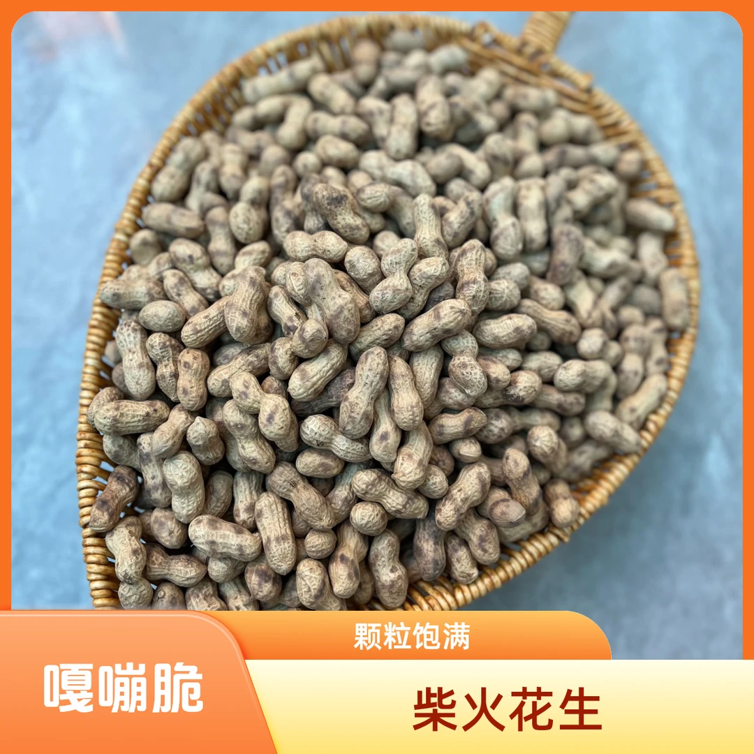柴火花生【 无干燥剂 总重2斤】2024新花生 年货必备坚果零食聚会