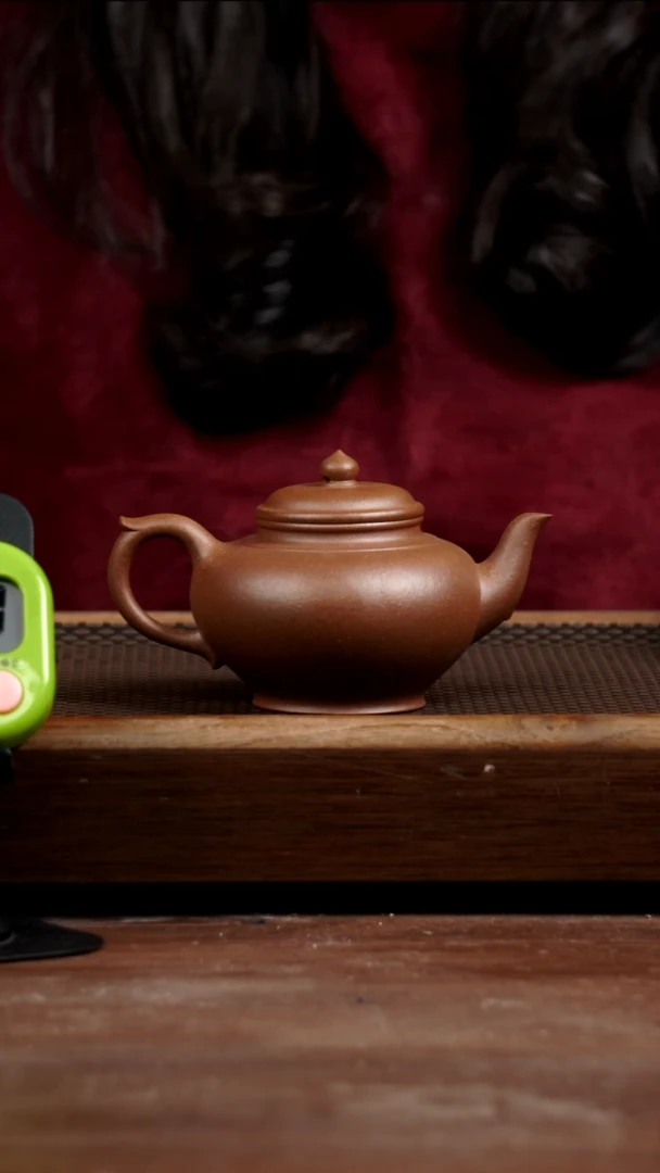 茶壶紫砂y****宝桃花泥笑樱225CC