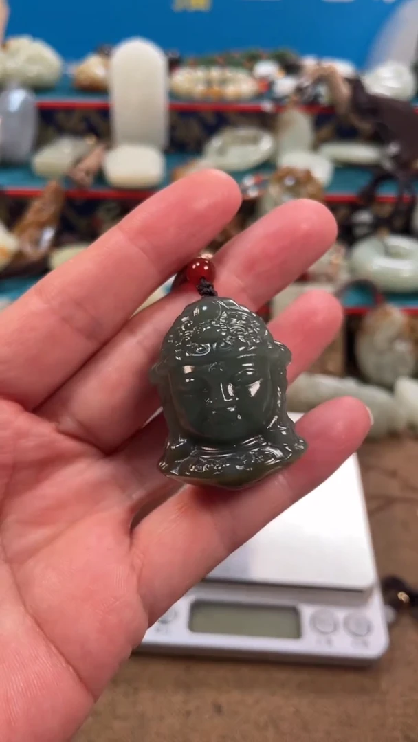 未镶嵌和田玉挂件0019
