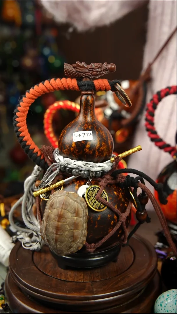 276号480ml左右非遗大漆酒葫芦