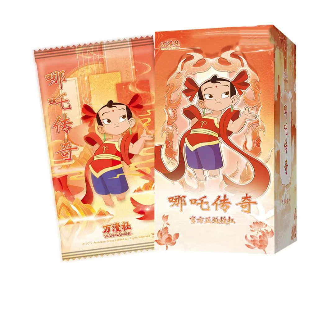万漫社-哪吒传奇艺术收藏卡牌盲盒