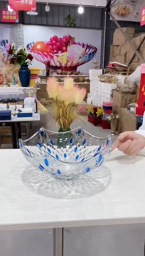 蓝色雨花果斗一个