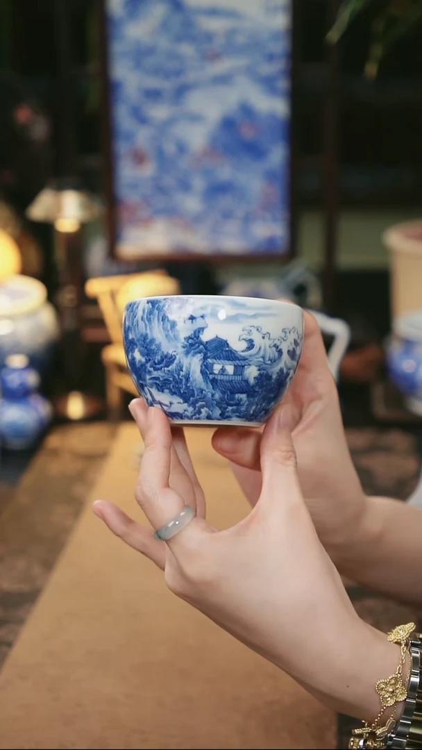 景琳藏北冥图单杯