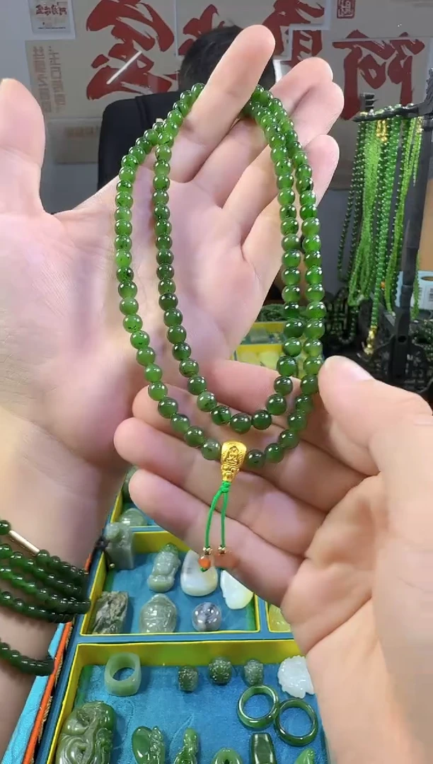 和田玉未镶嵌颈饰6