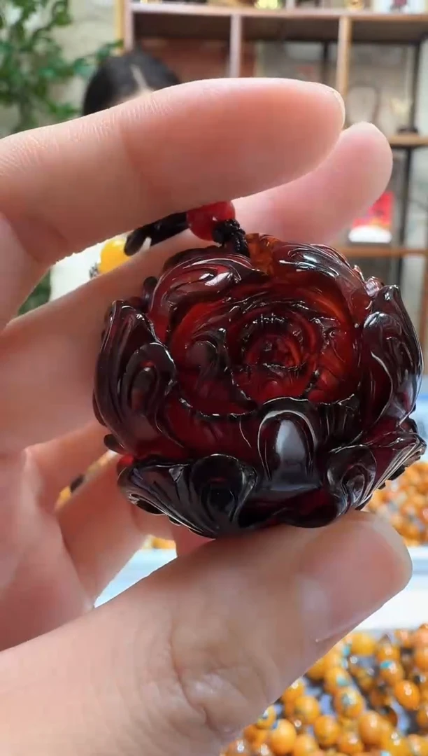 未镶嵌颈饰琥珀905天然蜜蜡珠宝奇石假一赔十