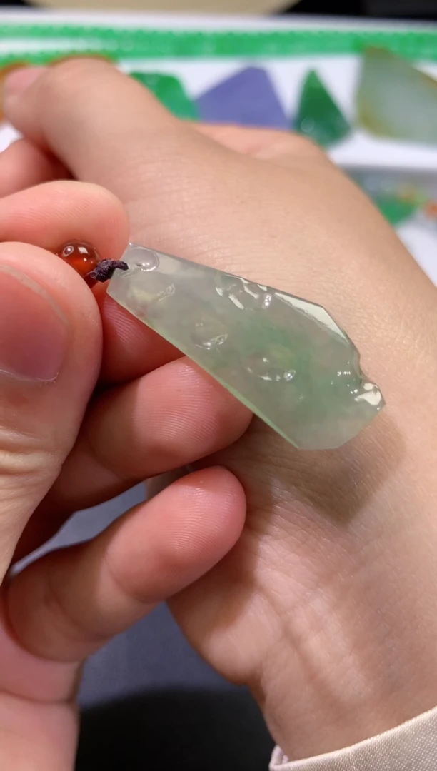 颈饰未镶嵌翡翠445