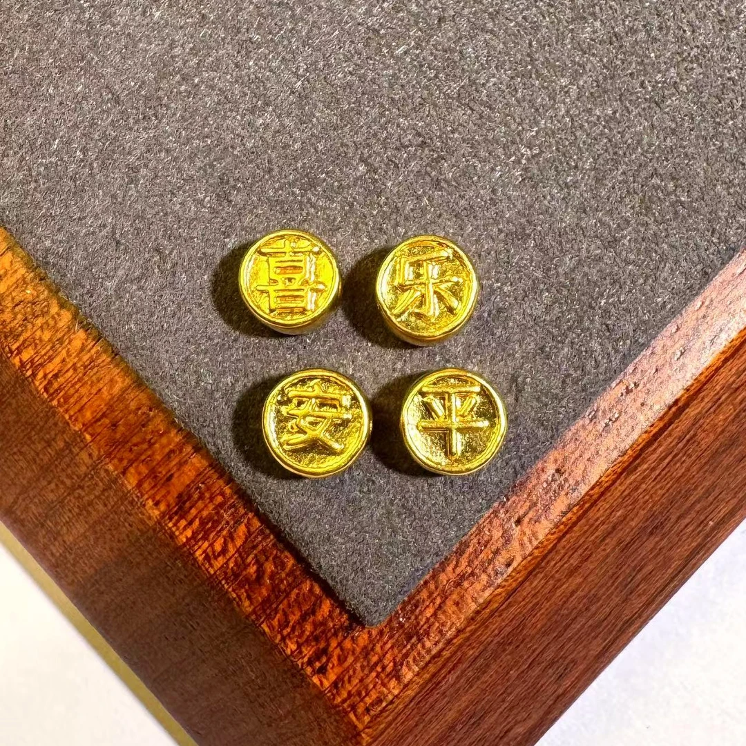 足金999素金平安喜乐CH6680