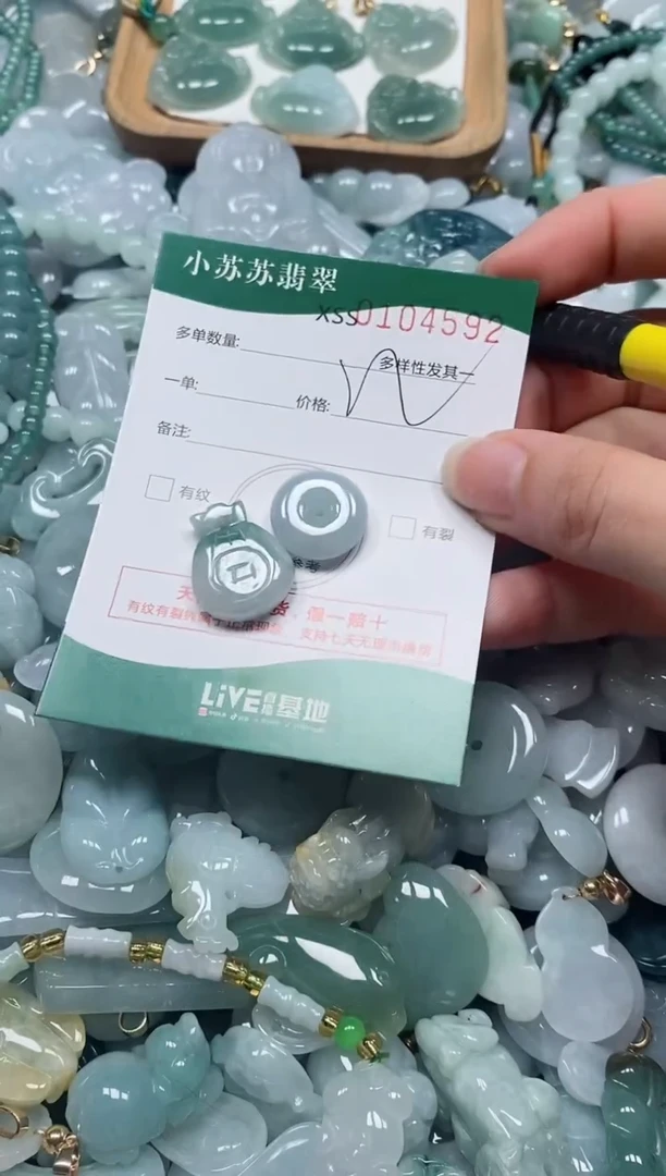 【闪购商品】翡翠颈饰未镶嵌闪购商品0104592