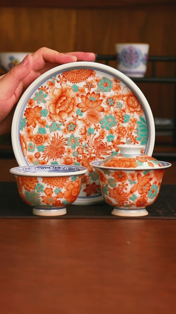 景德镇手工手绘的46