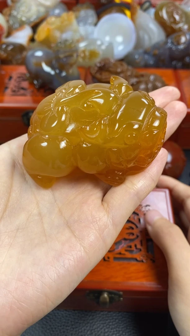未镶嵌手把玛瑙/玉髓苏****ꫜ1