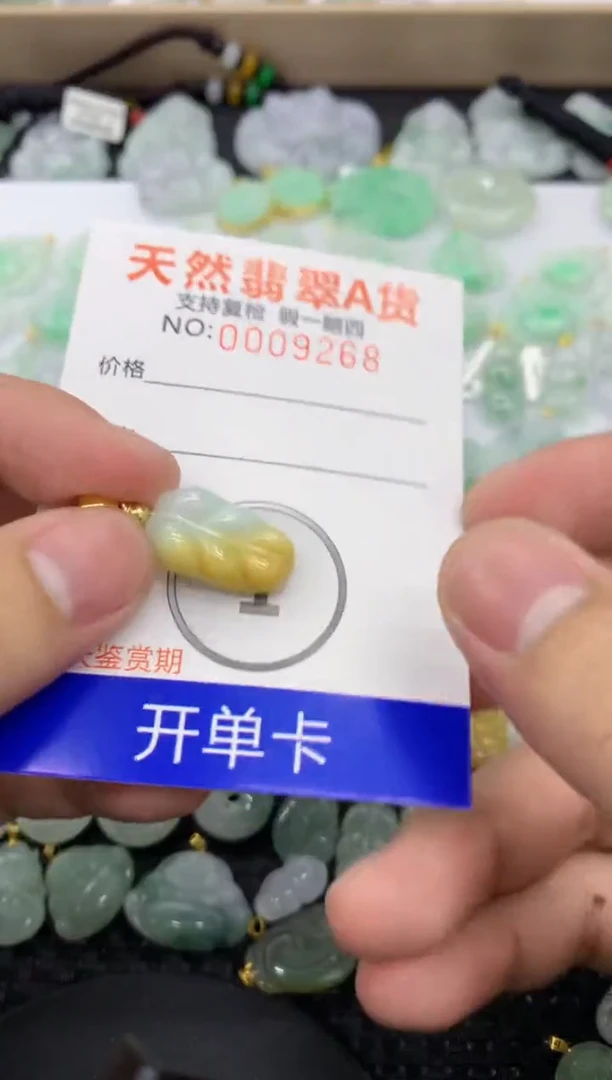 【闪购商品】翡翠颈饰未镶嵌11111111111