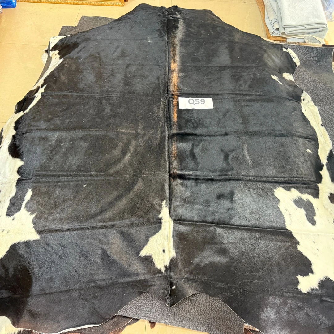 【牛皮世家】Q59 261*216cm进口轻奢牛皮地毯