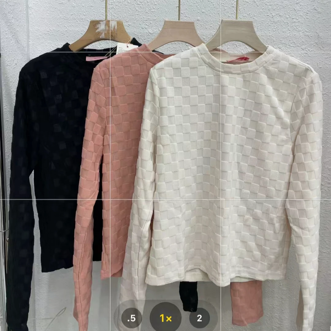 上衣打底衫长袖时尚女士加绒圆领女款小衫250