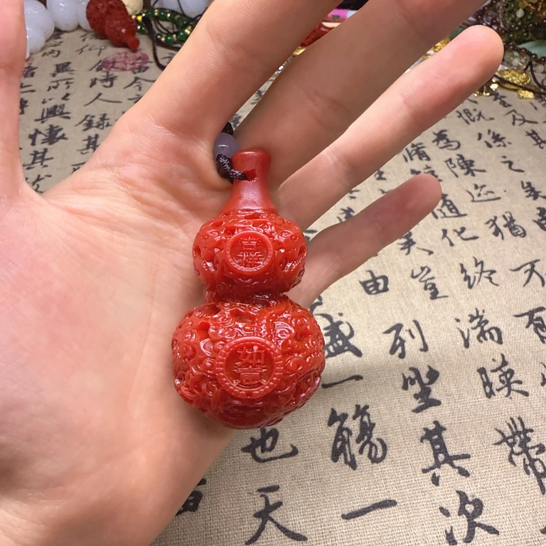 葫芦摆件文玩手把件持久留香招财