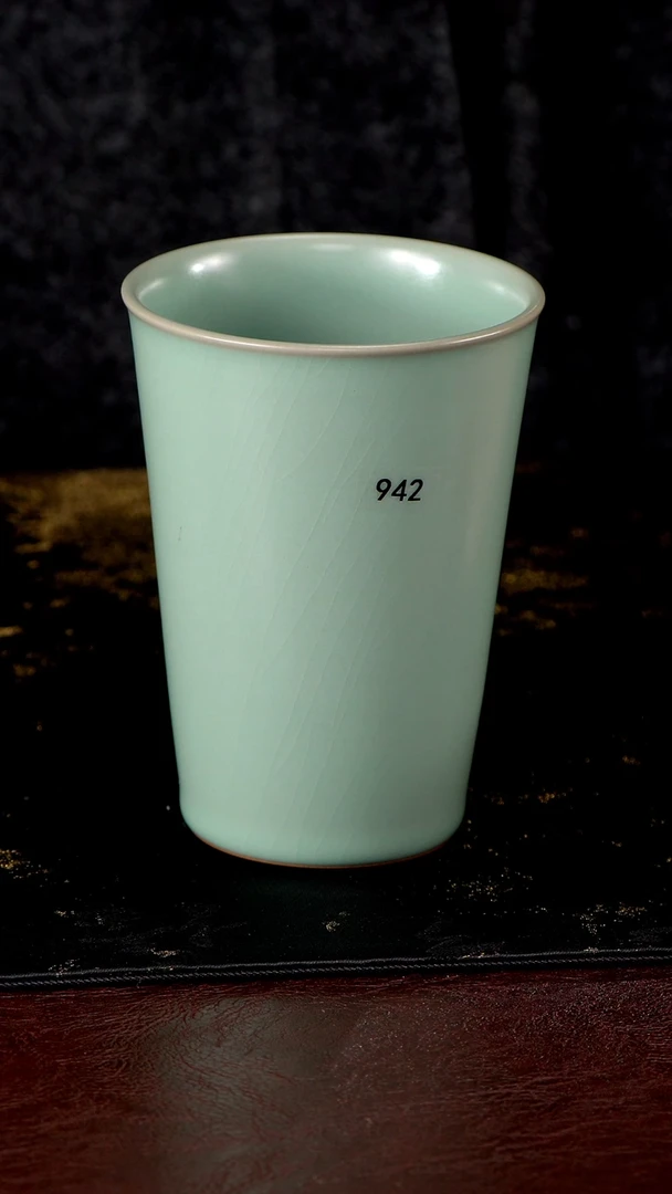 杯942 可乐杯400ml匠工款君绿釉