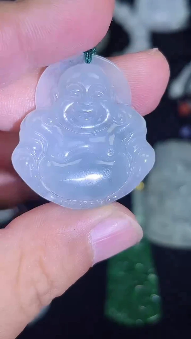 颈饰未镶嵌翡翠天然缅A翡翠  吊坠