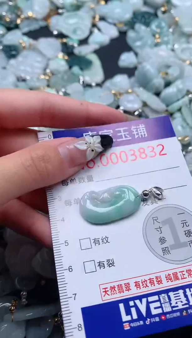 颈饰未镶嵌翡翠3832