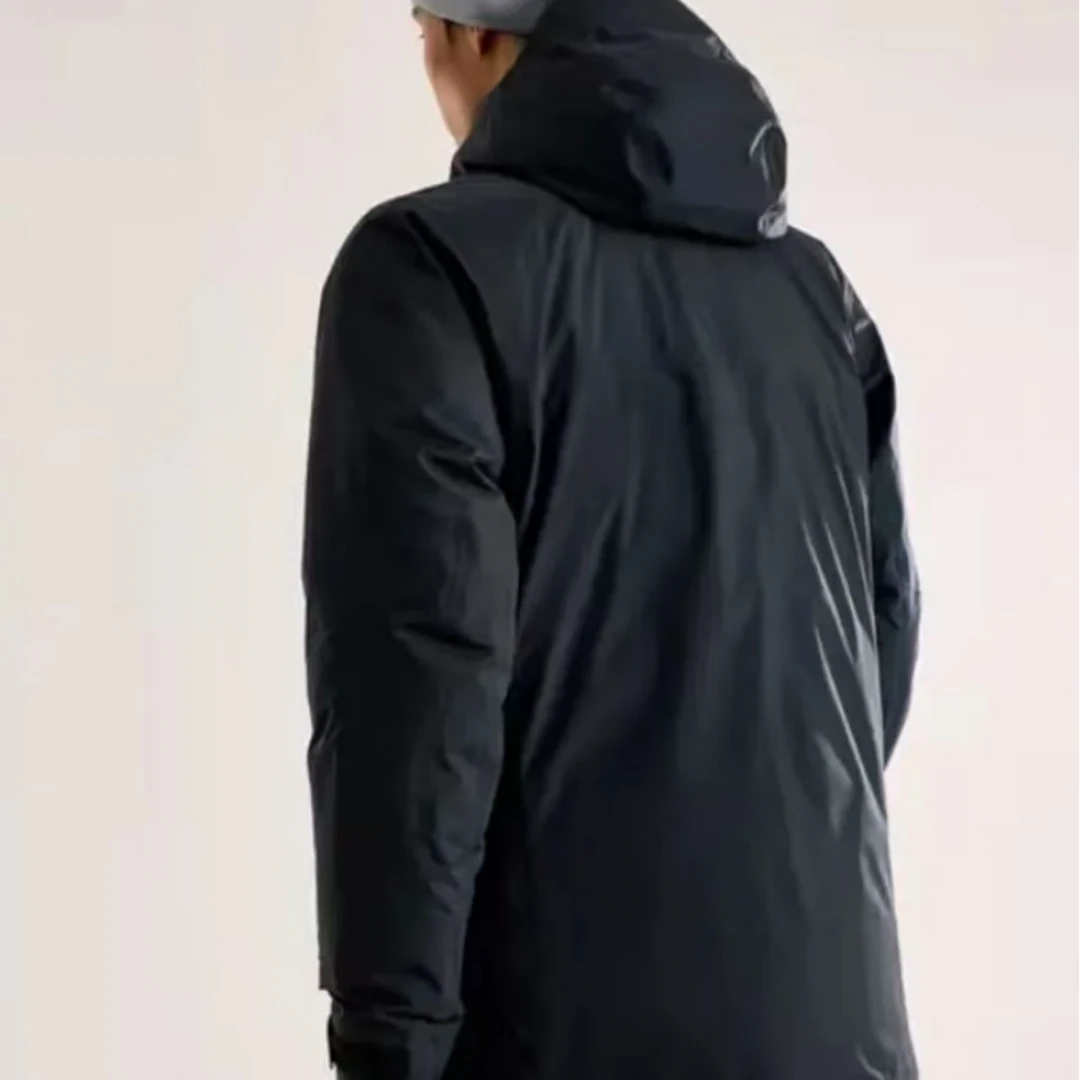 防风防水保暖连帽男女通用秋冬户外羽绒服李李