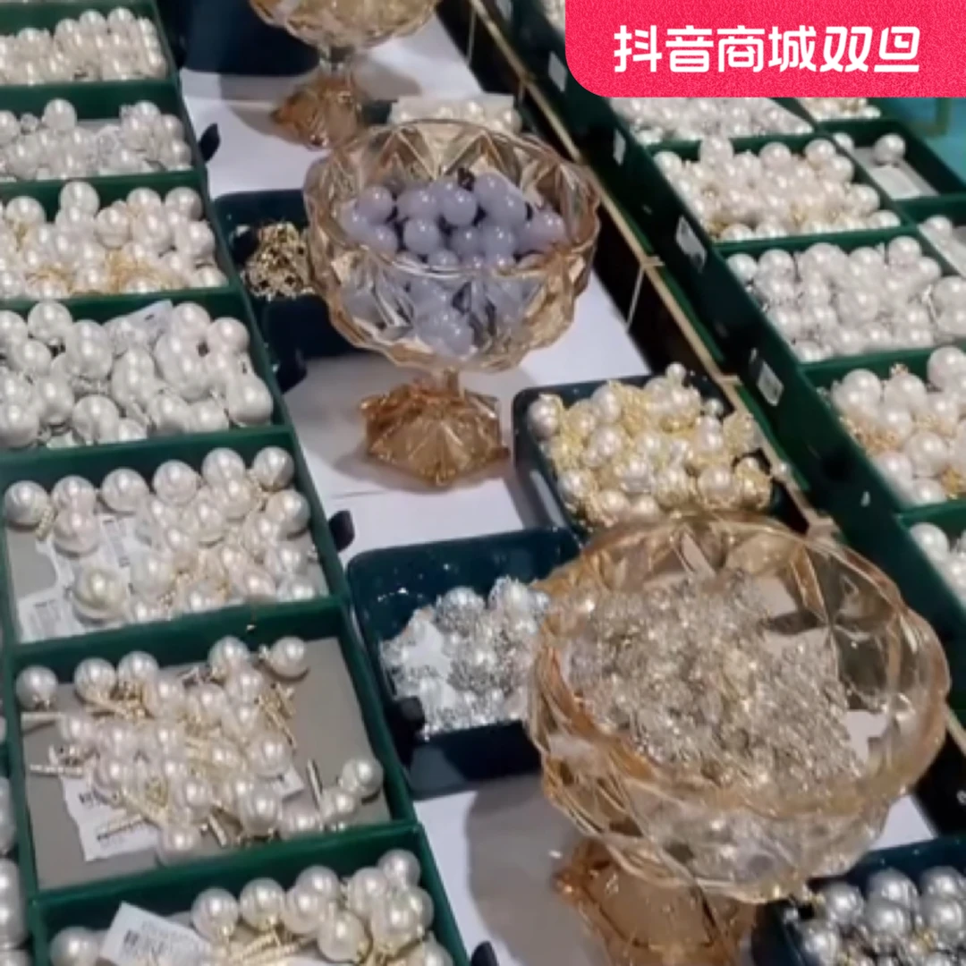 铜合金耳饰 铜合金合成锆石耳饰 高货直播间选款链接