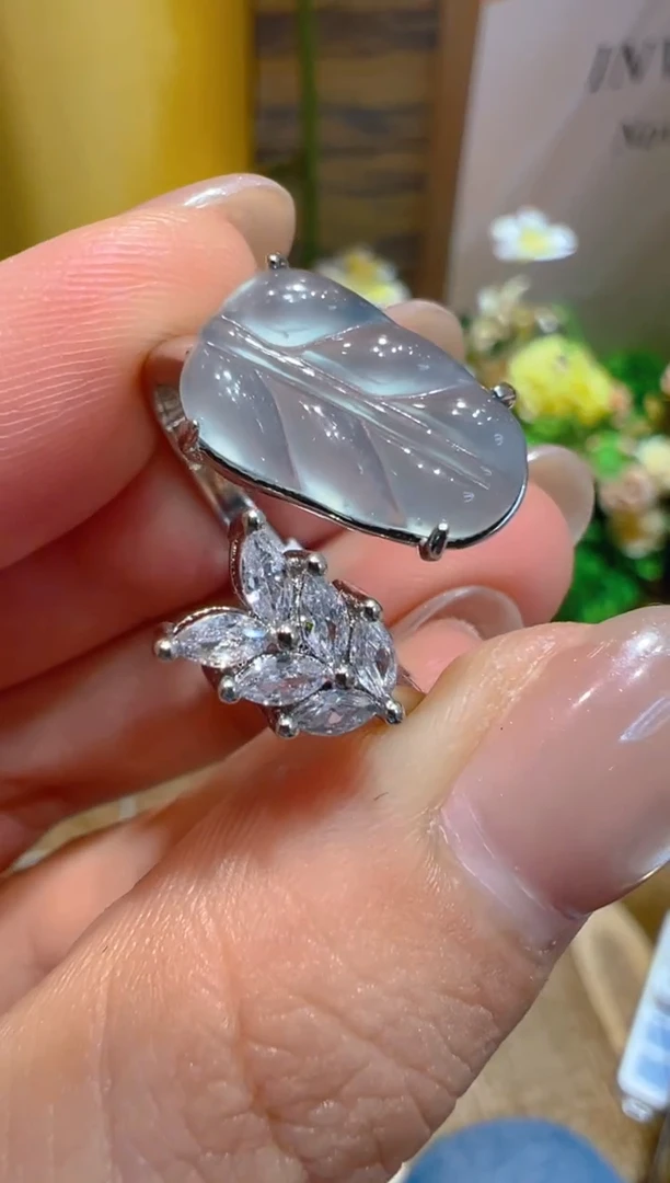 合金戒指翡翠多样性团购发一件