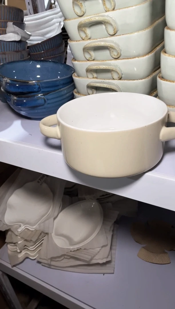 【闪购商品】碗微瑕（1个装）775双耳碗