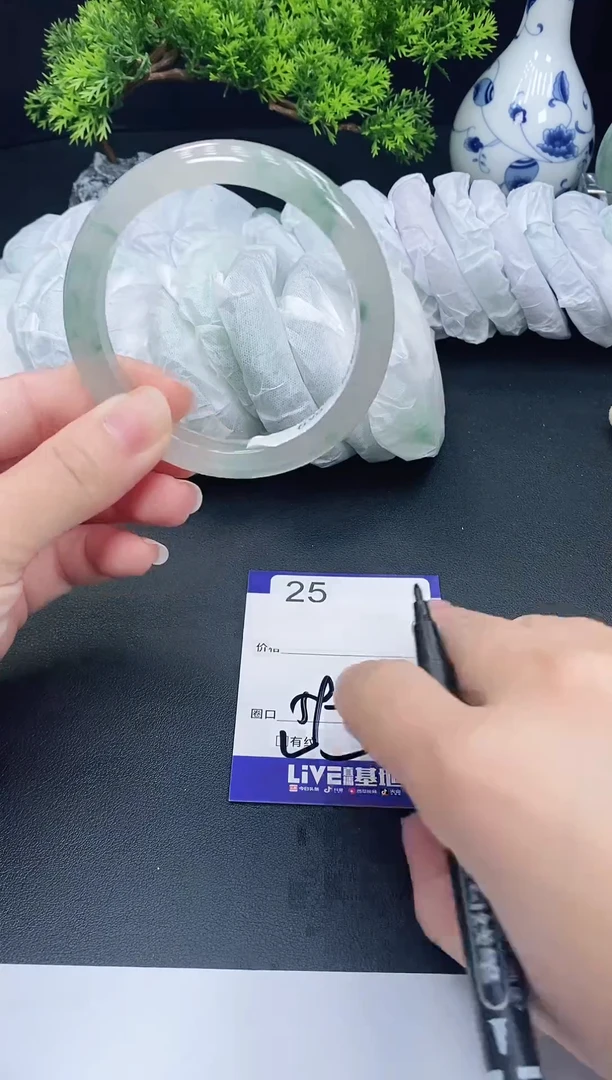 未镶嵌手镯翡翠25