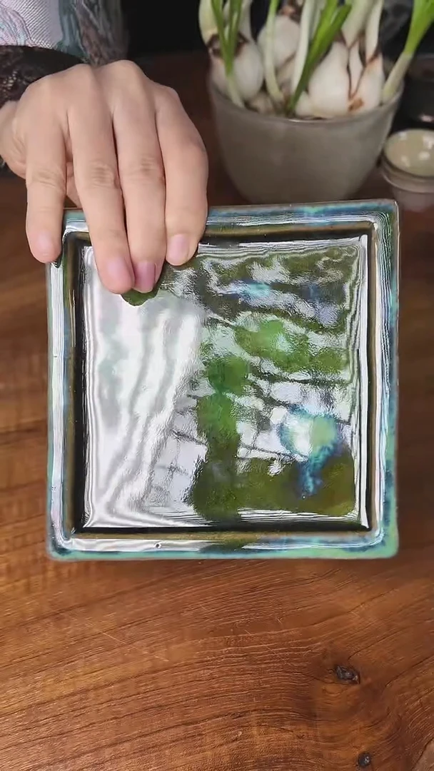 【彭志豪柴烧】茶盘024