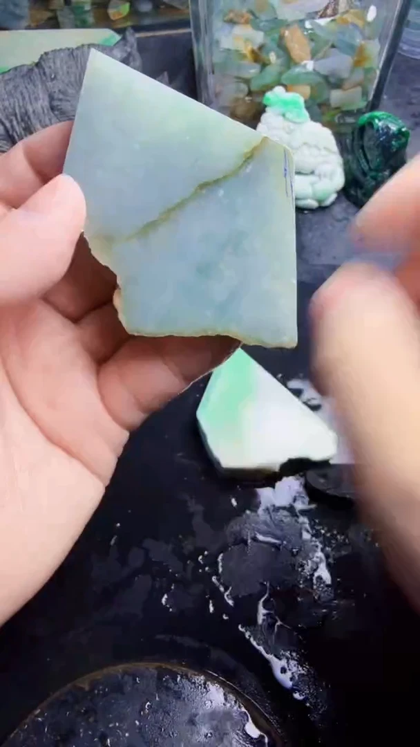 未镶嵌挂件翡翠天然翡翠062