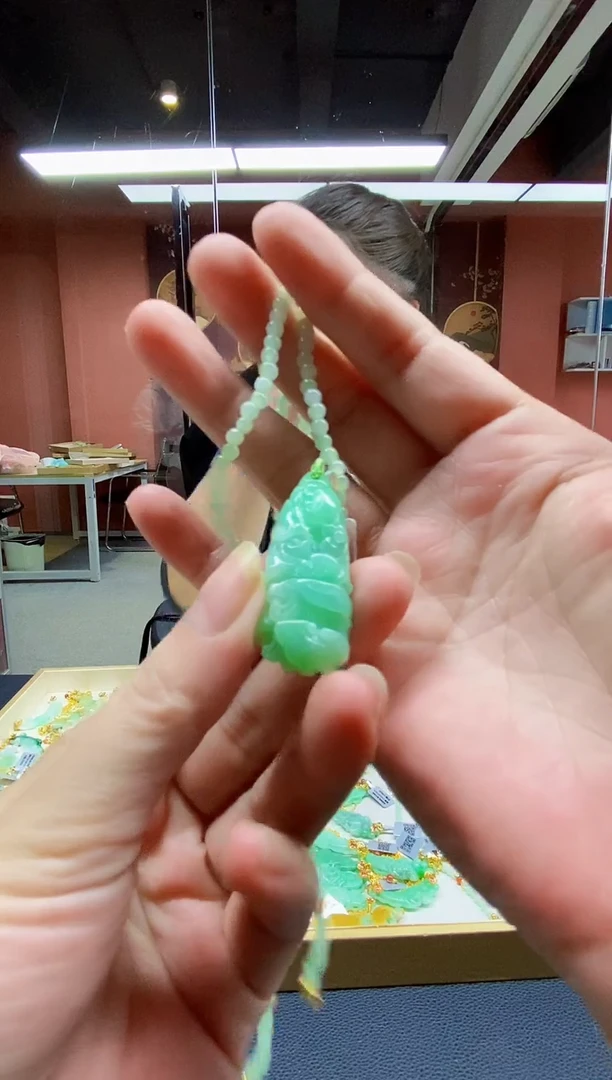 颈饰未镶嵌翡翠翡翠吊坠