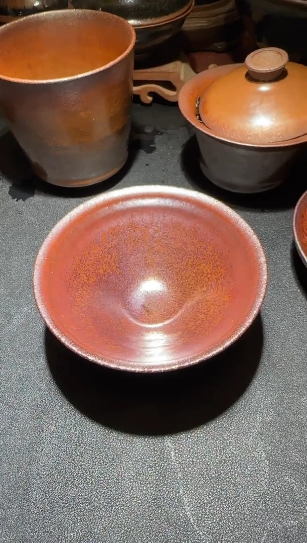 茶盏通天龙窑柴烧建盏通天龙窑柴烧建盏
