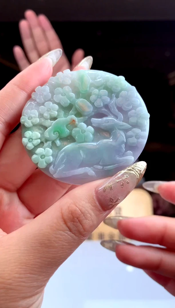 【闪购商品】定制翡翠未镶嵌天然A货翡翠（拍一发一）