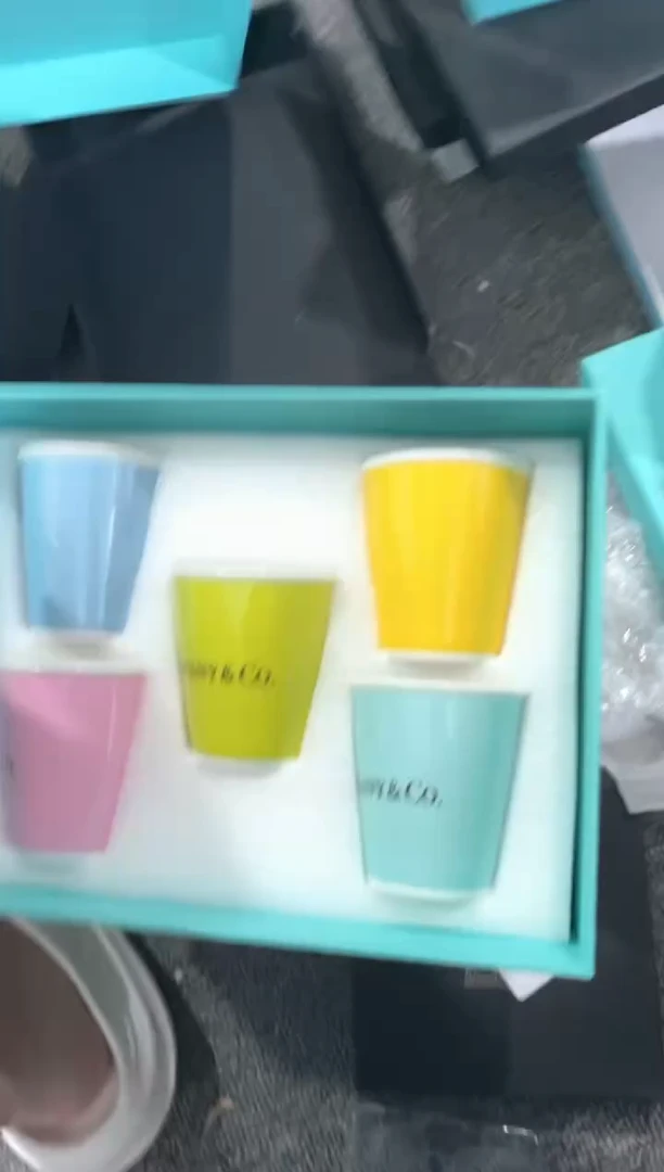 瓷片咖啡杯礼盒清仓！！！