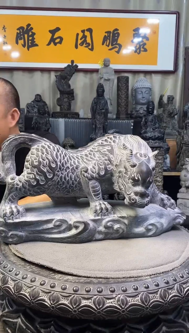 石材山西青石新款吸水兽