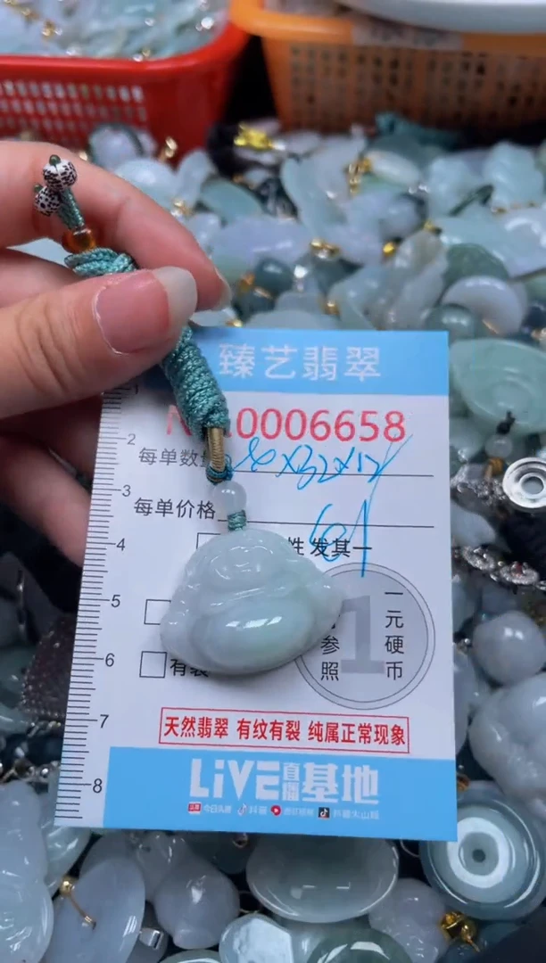颈饰未镶嵌翡翠6658
