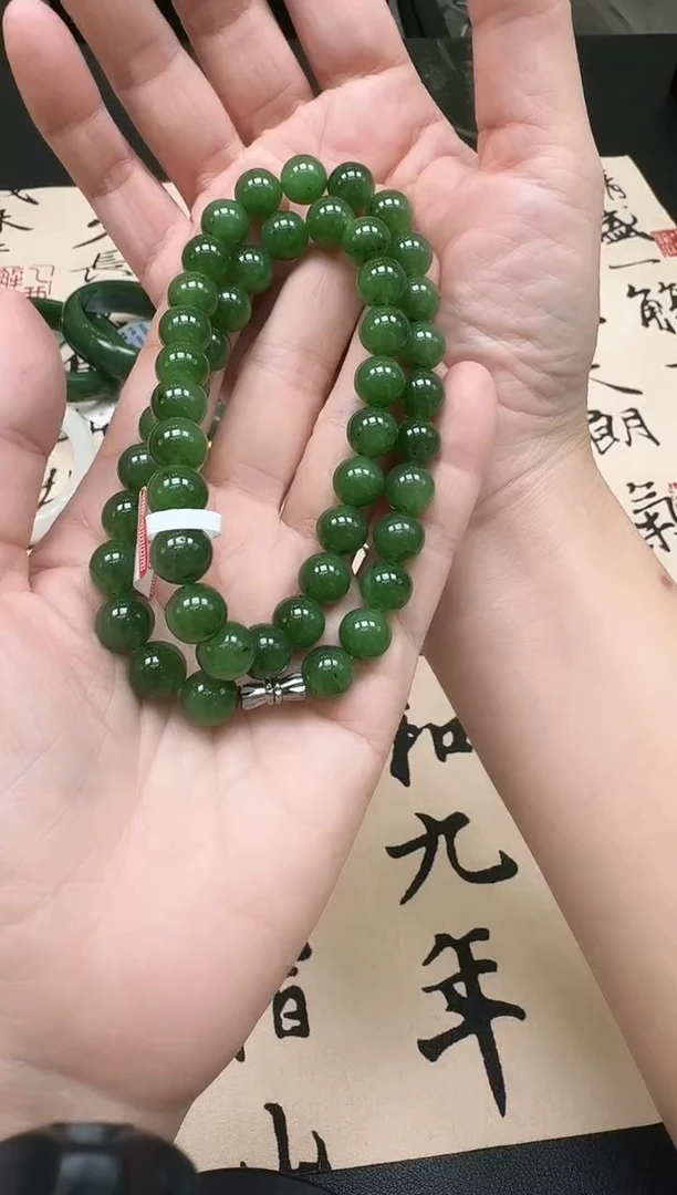 颈饰未镶嵌和田玉【瑞睿珠宝】和田玉珠链