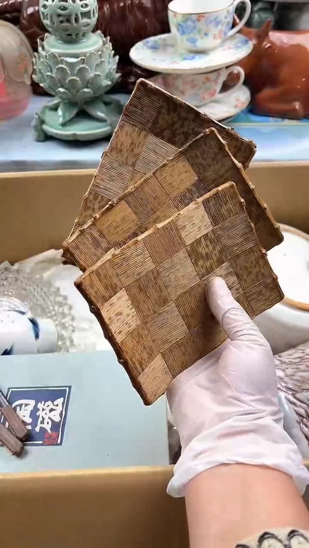 瓷片英歌瓷器满19.9包邮