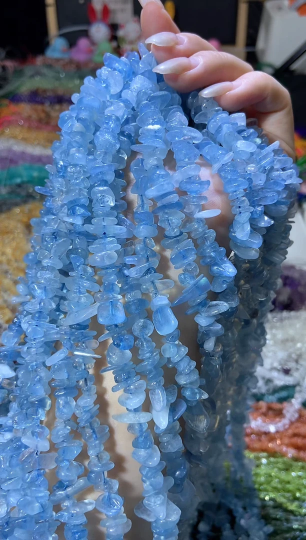 水晶珠宝半成品未镶嵌海蓝宝