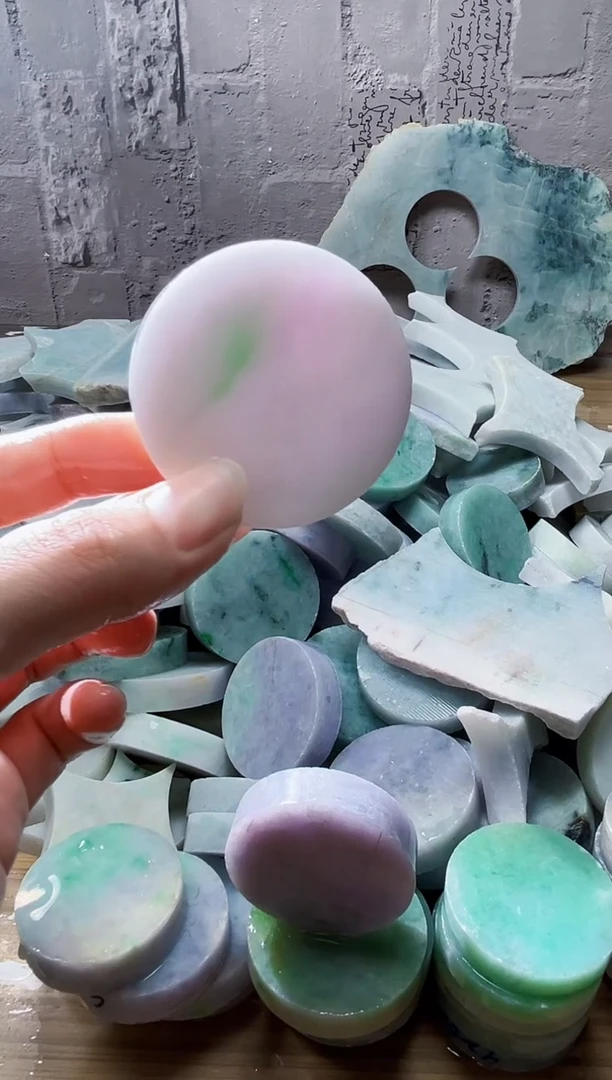 裸石翡翠天然翡翠A货石 南 943