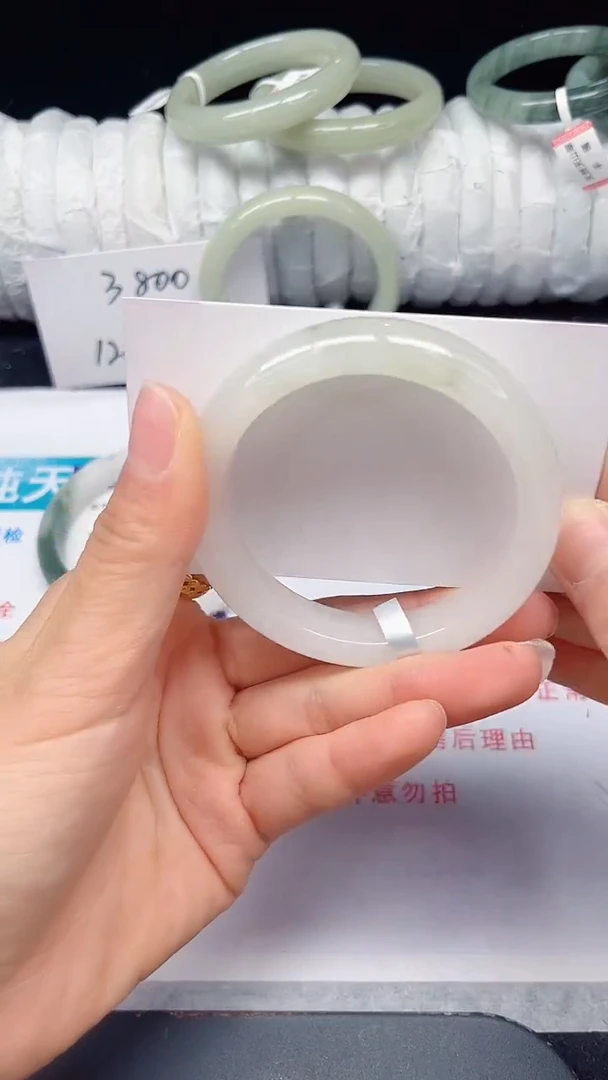 未镶嵌手镯石英质玉294-52/53