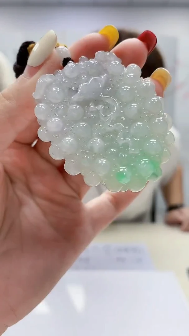 未镶嵌定制翡翠4868lr-毛货挂件114