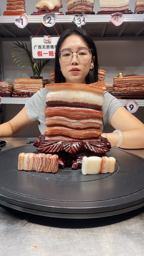 石材天然石材柳州猪肉石14-19-6.5
