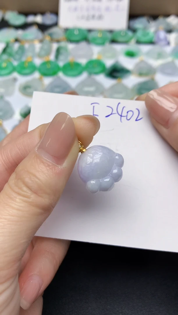 颈饰未镶嵌翡翠天然缅甸A货翡翠百元以上9元证书费自理