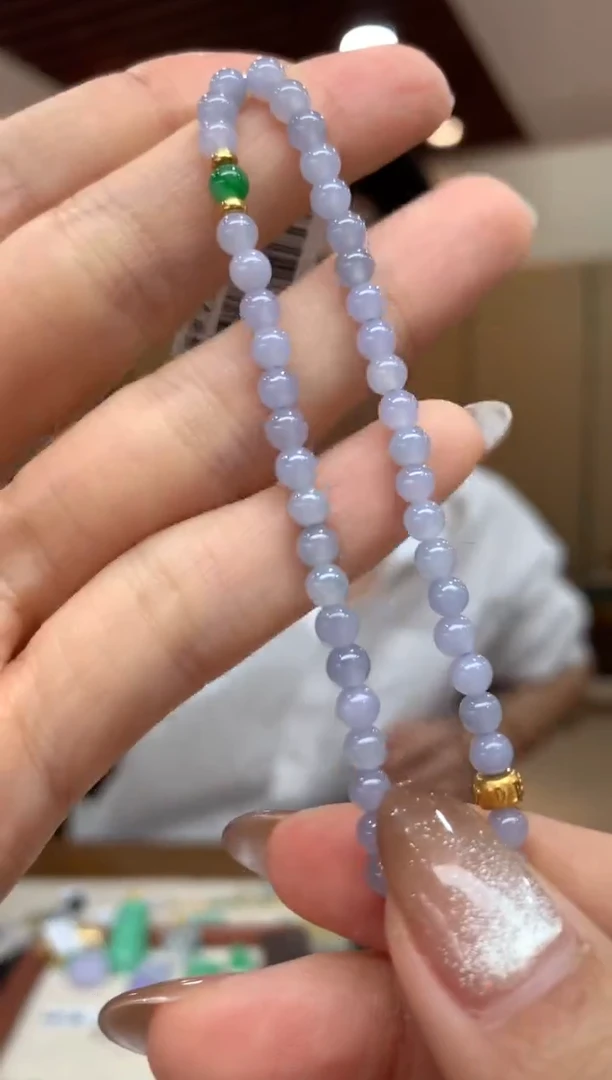 未镶嵌手串翡翠手串