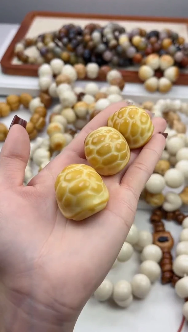 手串菩提根/象牙果象牙果富甲天下30mm+单颗