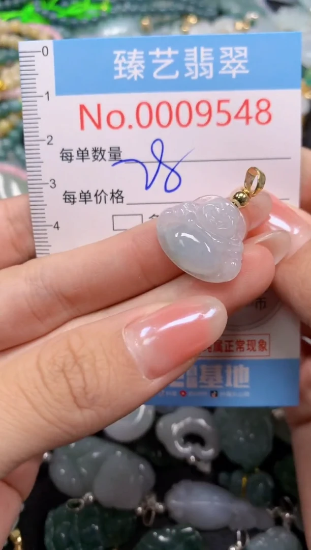 颈饰未镶嵌翡翠9548